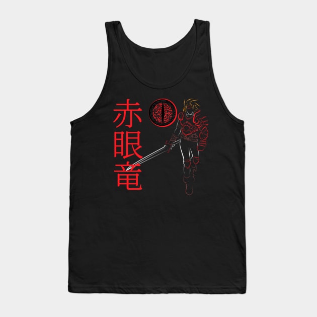 Red Eyed Dragoon Tank Top by Nierez